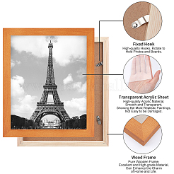 Wood Picture Frame&nbsp;DJEW-WH0050-08E