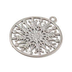 Brass Etched Metal Embellishments Connecotr Charms&nbsp;KKC-D001-12P