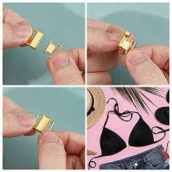 60Pcs 3 Colors Alloy Bikini Clips&nbsp;FIND-FH0016-51