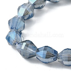 Electroplate Glass Beads Strands&nbsp;EGLA-L045-H-FR01