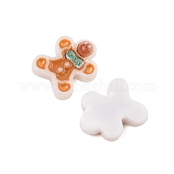 Christmas Theme Luminous Resin Cabochons&nbsp;RESI-U003-02J