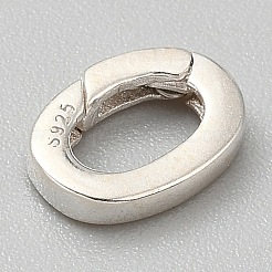 925 Sterling Silver Spring Gate Rings&nbsp;STER-WH0015-06S-02