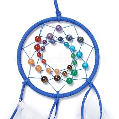 Synthetic & Natural Mixed Stone Pendant Decorations&nbsp;AJEW-I059-11E