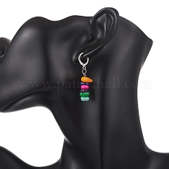 Brass Hoop Earrings&nbsp;EJEW-JE06970-01