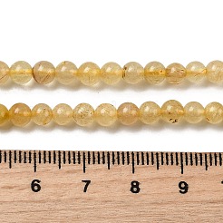 Natural Rutilated Quartz Beads Strands&nbsp;G-OC0003-47