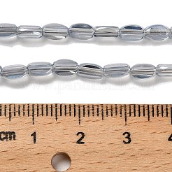 Electroplate Glass Beads Strands&nbsp;EGLA-P064-01A-PL04