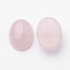 Natural Rose Quartz Cabochons&nbsp;G-ROSE18x13x5