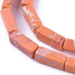 Synthetic Imperial Jasper Beads Strands&nbsp;G-E508-02K