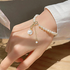 80Pcs 4 Style Eco-Friendly Dyed Glass Pearl Pendants&nbsp;GLAA-CD0001-11