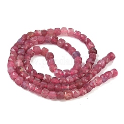 Natural Pink Tourmaline Beads Strands&nbsp;G-RM250101-L10