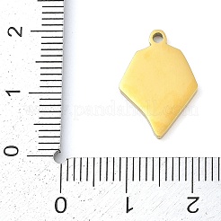 304 Stainless Steel Pendants&nbsp;STAS-F315-08G-04