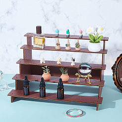 5-Tier Wood Semicircle Dessert Display Risers&nbsp;ODIS-WH0030-182A