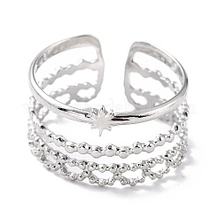 Tarnish Resistant 304 Stainless Steel Finger Rings&nbsp;RJEW-L102-35P