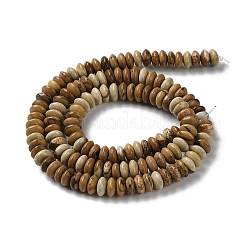Natural Picture Jasper Beads Strands&nbsp;G-Z030-A18-01