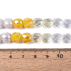 Electroplate Mixed Styles Glass Beads Strands&nbsp;EGLA-N022-13A-A01