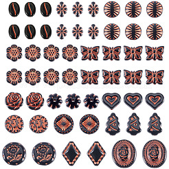 257Pcs Opaque Acrylic Beads&nbsp;OACR-TA0003-67