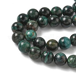 Natural Fuchsite Beads Strands&nbsp;G-G271-B03-8mm