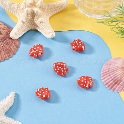 5Pcs Handmade Porcelain Beads&nbsp;PORC-TADJ0001-05E