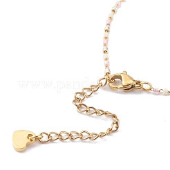 Glass Seed Beaded Link Bracelet Making&nbsp;AJEW-JB00921-01