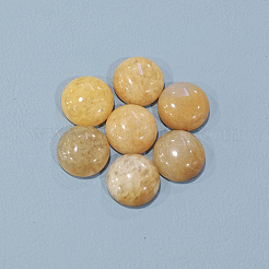 Natural Topaz Jade Cabochons&nbsp;X-G-P393-R35-12mm