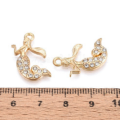 Alloy Rhinestone Pendants&nbsp;FIND-N008-19KCG