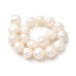 Natural Cultured Freshwater Pearl Beads Strands&nbsp;PEAR-A006-11F
