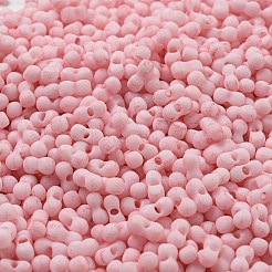 Macaron Color Opaque Frosted Glass Seed Beads&nbsp;SEED-K009-12B-08