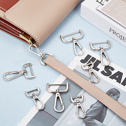10Pcs 5 Styles Alloy Swivel Lobster Claw Clasps&nbsp;FIND-BBC0003-81P