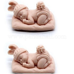 Baby Shape Candle DIY Food Grade Silicone Mold&nbsp;PW-WG30255-01