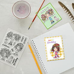 Custom Summer Theme PVC Plastic Clear Stamps&nbsp;DIY-WH0631-0779