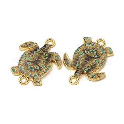 Printed Alloy Connector Charms&nbsp;ENAM-C009-02G-07