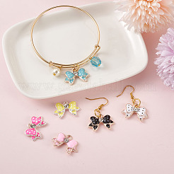 Alloy Enamel Pendants&nbsp;ALRI-TA0001-05-RS