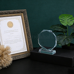 K9 Crystal Glass Medals&nbsp;AJEW-WH0643-036B