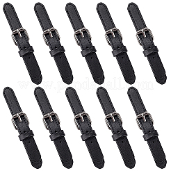 10 Sets Imitation Leather Alloy Button-down Metal Buttons for Bag Making&nbsp;FIND-GF0009-64B