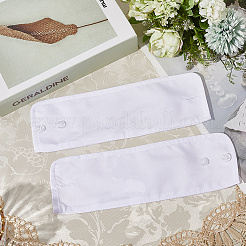 Removable Cotton Wrist Cuffs with Resin Button&nbsp;AJEW-WH20077-020B