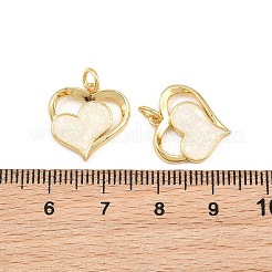 Brass & Synthetic Opal Pendants&nbsp;RE-CBA56CE-09G-02