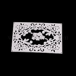Rectangle with Flower Frame Carbon Steel Cutting Dies Stencils&nbsp;LS-DIY-F028-33