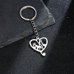 Non-Tarnish Stainless Steel Keychains&nbsp;PW-WGB3F32-01