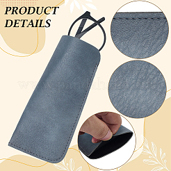 6Pcs 3 Colors Imitation Leather Eyeglass Cases&nbsp;ABAG-CN0001-61