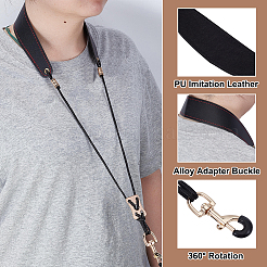 PU Imitation Leather Musical Instrument Holders&nbsp;AJEW-WH0270-768