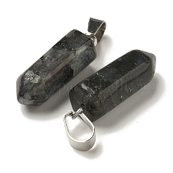 Natural Labradorite Pendants&nbsp;G-Z067-07P-24