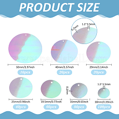 390Pcs Plastic Pendants&nbsp;KY-PH0002-28