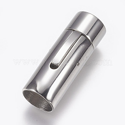 Tarnish Resistant 304 Stainless Steel Bayonet Clasps&nbsp;STAS-O114-031P-C