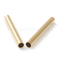 Brass Tube Beads&nbsp;KK-Y003-73I-G