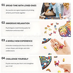 Wooden Puzzles for Adults and Kids&nbsp;WOCR-PW0008-01