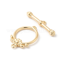 Brass Toggle Clasps&nbsp;KK-P234-70G
