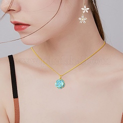 24Pcs 8 Styles Brass Enamel Pendants&nbsp;KK-SZ0003-20