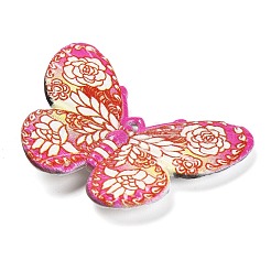 Printed Opaque Acrylic Beads&nbsp;MACR-R004-02B