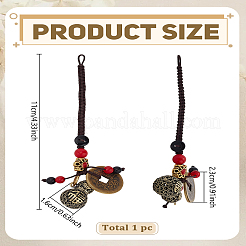 1Pc Brass Pendant Decorations&nbsp;HJEW-LP0002-75