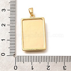 Tarot Card Brass Enamel Pendents&nbsp;KK-R212-02G-03